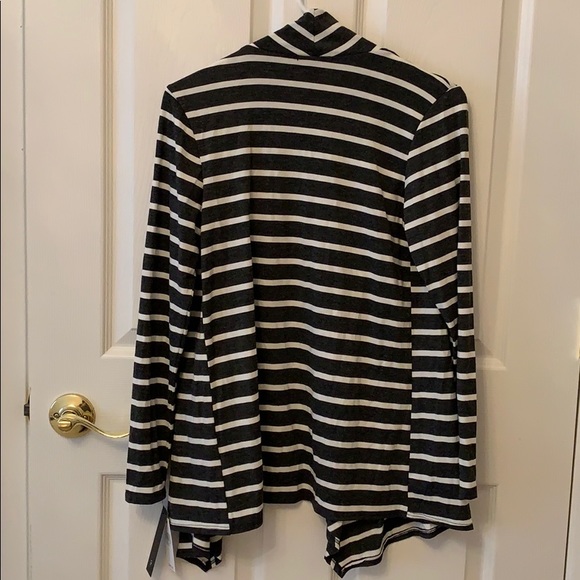 AB Studio striped cardi wrap - Picture 4 of 5